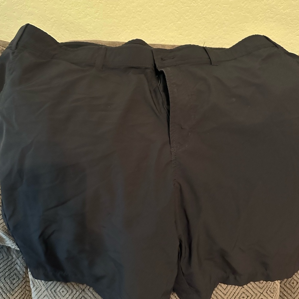 Men’s microfiber shorts. Big and tall.